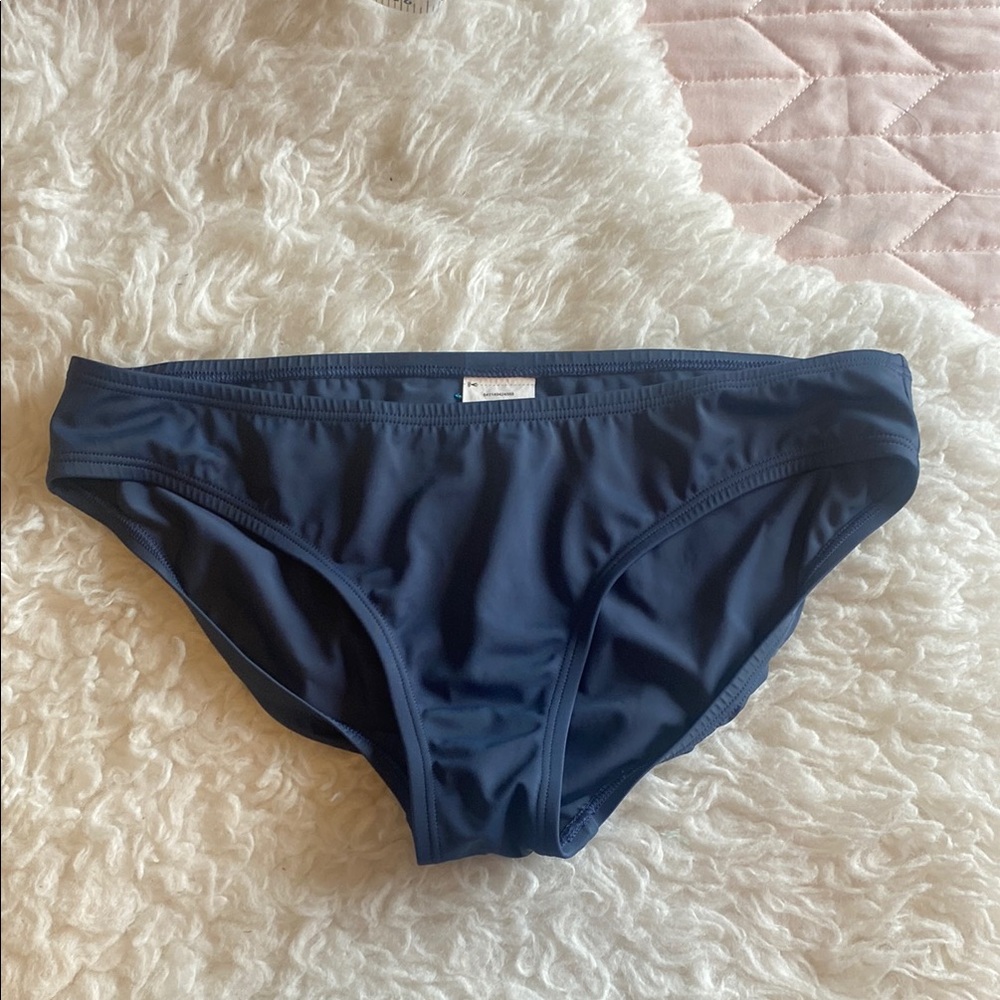 Nike  Navy Blue Bikini Bottom